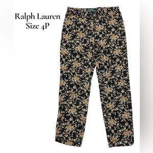 Lauren Ralph‎ Lauren~Floral crop~Size 4P